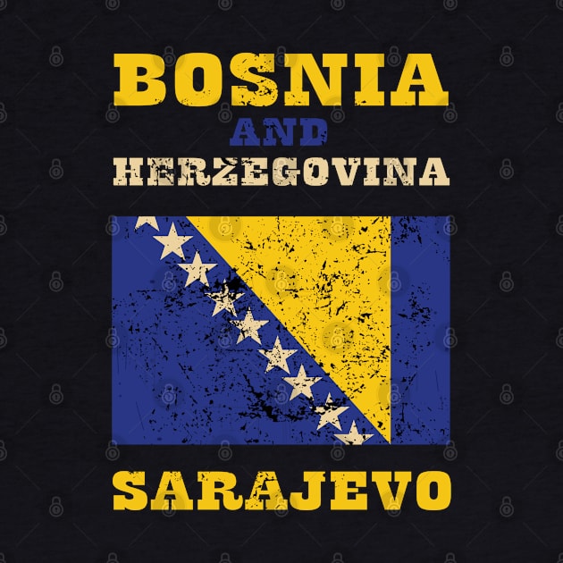 Flag of Bosnia and Herzegovina by KewaleeTee